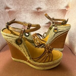 Y2K MIA Espadrille Wedge Heels